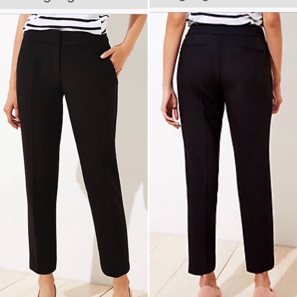 LOFT Julie Ankle Fit Pants